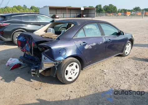 2008 Pontiac G6 Value Leader z USA, uszkodzony, nr VIN 1G2ZF57B284256899